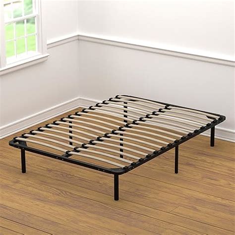 which is better wood box spring or metal|slatted bed base vs mattress.